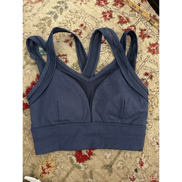 Tavi Active Navy Lily Serene V-neck Sports Bra Size XS - Picture 2 of 9